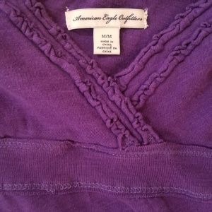 American Eagle Outfitters Tops - American Eagle purple detailed cami American Eagle Outfitters Tops - American Eagle purple detailed cami